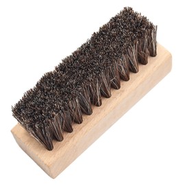 Shoe Brush, Shoe Cleaning Brush, Shoe Brush Made of Horsehair, Natural Horsehair Brush, Shiny Brush, Cleaning Dirt Brush, Leather Brush, for Bag Care Shoe Care