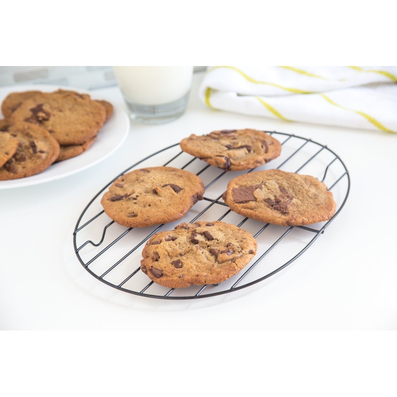 Fox Run - 57213 Fox Run Non-Stick Oval Roasting/Cooling Rack,