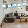 32FT Guatemala Pennant Small Flag Bunting,30 PCS Mini String Banner