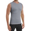 Runhit 2 Pack Compression Shirt Men Sleeveless Workout Tank Top