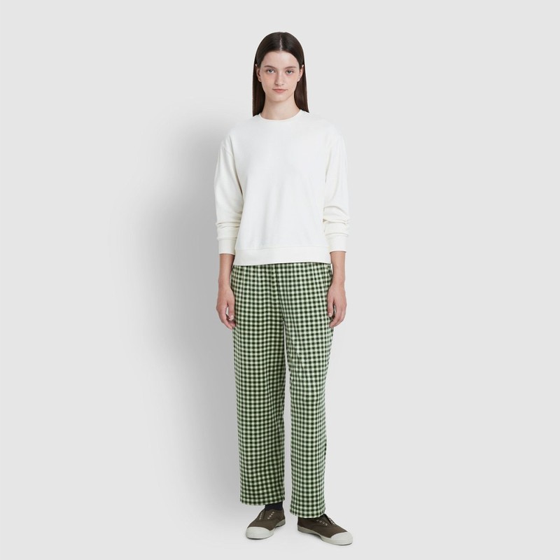 JAJU [JAJU/자주] 여 밍크 플리스 파자마 팬츠_라이트 그린 [JAJU] Women's