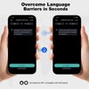IAMJOY Language Translation Earbuds, 163 Language & Accents Two-Way Translator