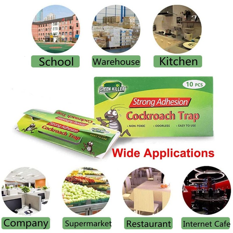 Cockroach Trap Roach Killer Indoor Home Non-Toxic Sticky Trap Bug