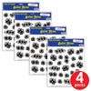 Bullet Holes Peel 'N Place Stickers Pack of 4