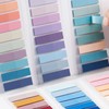 Cute Sticky Notes, Transparent, Mixed Color, Thin, Film, Set of