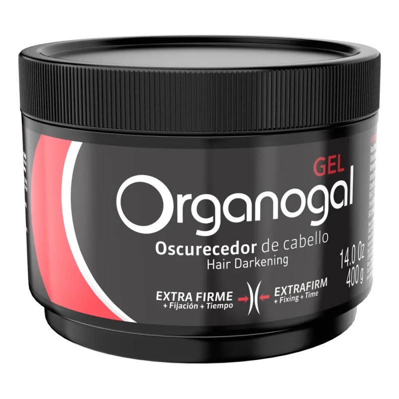 Organogal Shampoo Negro Intenso + Gel Oscurecedor 400ml C/u