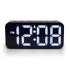 Westclox Digital Clock for Adults with 2" RGB Color Display,