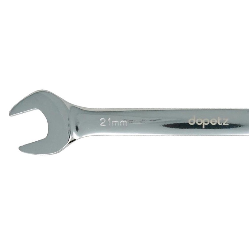 Dapetz ® Fixed Head Ratchet Spanner Ratcheting Combination Wrench Chrome