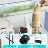 Niciksty Coffee Paper Cup Organizer, Disposable Cup Holder with 2