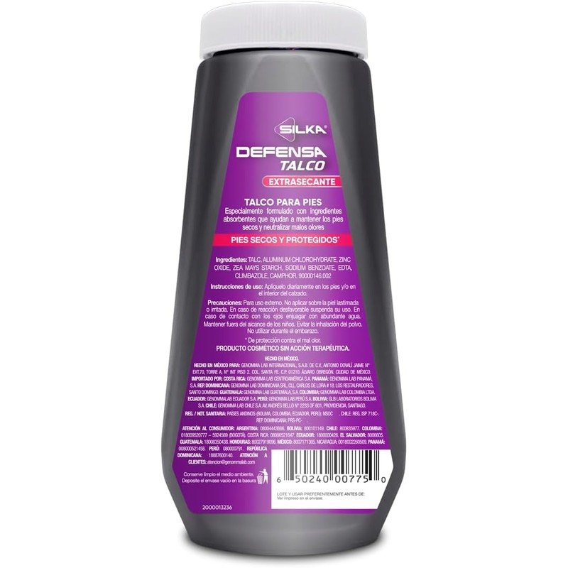 Silka Medic Talco Extrasecante 150 g