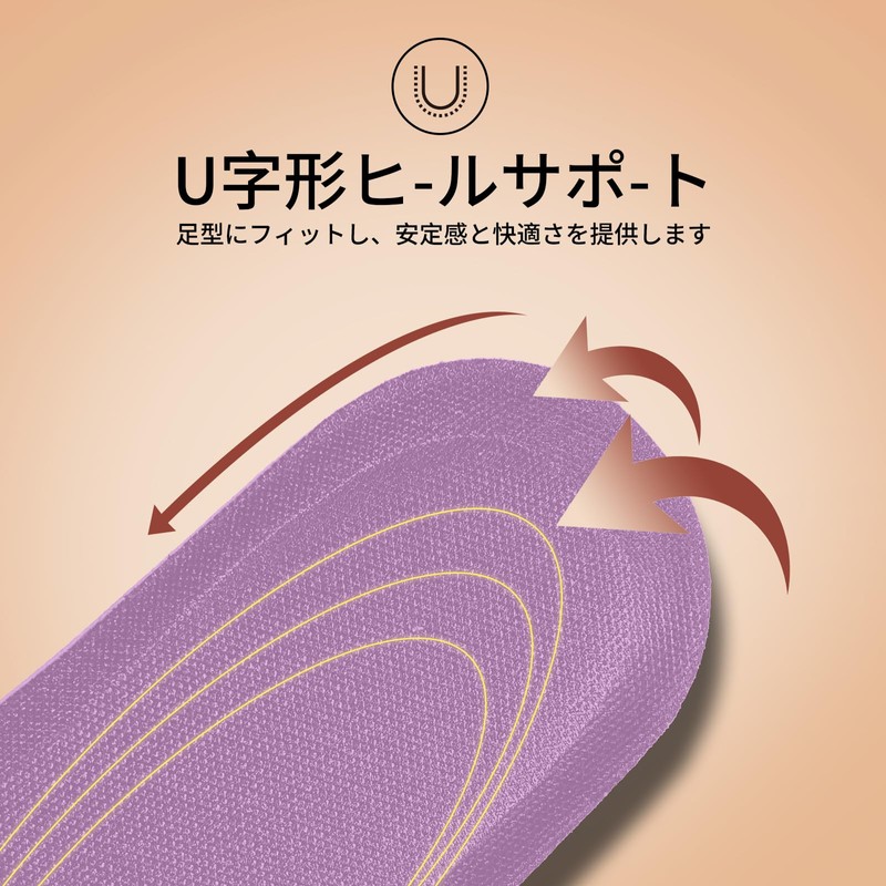 Insoles (2 Pair Set) Anti-fatigue, Shock Absorption, Standing Work, Sports,