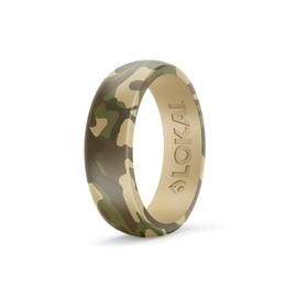 Lokai Silicone Ring for Men & Women - Ultra Comfort, Premium Silicone Rings for Active Lifestyle & Wedding Bands - Durable & Breathable Rubber Rings, 11", Silicone, No Gemstone