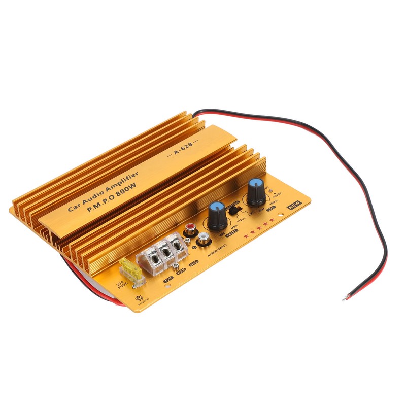 Car Amplifier Board 800W High Power Aluminum Alloy Powerful Bass