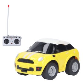 1:43 Remote Control Car Children Portable Cute Simulated Funny Fashionable RC Car Toy Birthday Gift Yellow