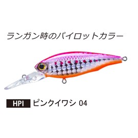 DUEL HARDCORE F1204-HPI Hardcore LG Shad (S) 2.0 inches (50 mm) Pink Sardine