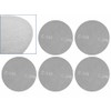 5 x Hook and Loop 225mm Mesh Sanding Discs 240