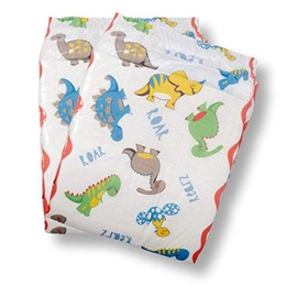 Rearz - Dinosaur - Elite Adult Diapers (Sample 2 Pack) (X-Large)
