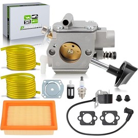 BR400 Carburetor for BR420 BR320 BR380 SR400 SR420 for 4203-120-0601 for Walbro HD-4A HD-4B HD-13B Carb with Ignition Coil