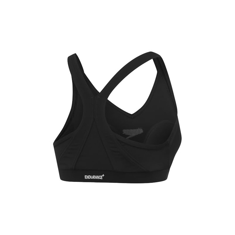 Speedo Women's Cross Trainer Racing Top, Black, 34