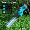 SEESII Brushless Pole Hedge Trimmers: 2-in-1 Cordless Grass Shears &