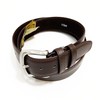 Diversion Safe Hidden Money Pocket Travel Leather Belt with Zipper