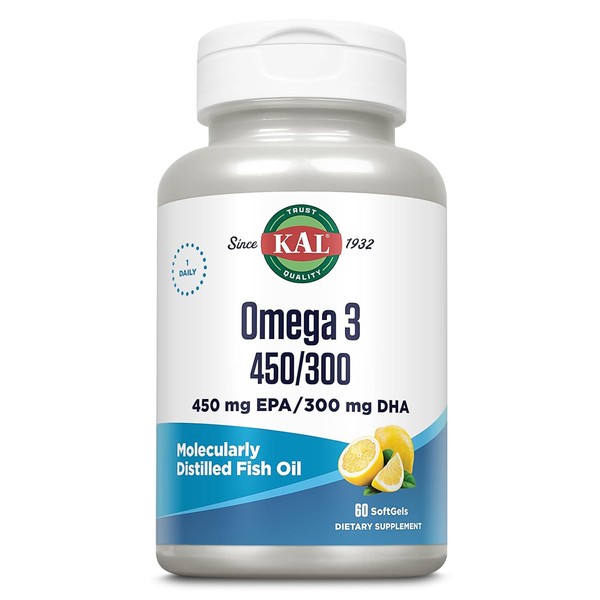 Omega 3 450300 Kal 60 Softgel by Kal - Producto