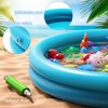 NIPLOOOW Pool Fishing Toys Games, Water Table Bathtub Toy with