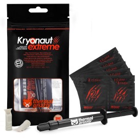 Thermal Grizzly Kryonaut Extreme 2g + 20 Wipes – Ultra-High Performance Paste