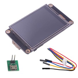 DIYmalls Nextion Enhanced 2.4 inch HMI Display Resistive Touch Screen 5V TFT LCD 320x240 for Arduino Raspberry Pi (NX3224K024)
