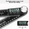Digital Angle Finder,Protractor 0-360° Angle Electronic Measurement Tool Angle Finder