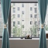OCIOLI 2 Pack Strong Magnetic Curtain Tiebacks Curtain Holdbacks Outdoor