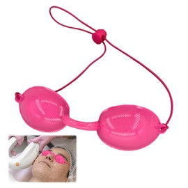 Sunbed Goggles,Sunbed Eye Protection,Tanning Goggles Comfort Protection,Protective Goggles for Patients In IPL & UV,Eye Protection Goggles for Beauty Clinic Patient Led Red Blue Light Hard Wavelength