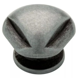 Liberty 62933AP 1 1/4" Antique Pewter Triangle Top Cabinet Drawer Knob