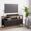 Unbranded Dresser TV Stand w/3 Deep Drawers & 2 Tiers