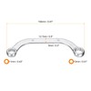 sourcing map 2pcs Half Moon Double Box Wrench Metric 11mm