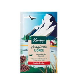Kneipp Badekristalle Magische Fjorde - Badezusatz mit wertvollen Meeresmineralien und ätherischem Zedernholzöl - vegan - 12 x 60g