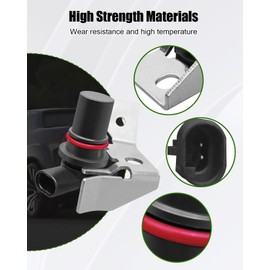 2Pcs Transmission Input and Output Speed Sensor Fit for G-M 4L80E 1991-Up Replace 24203876, Automatic Transmission Speed Sensors with Seal