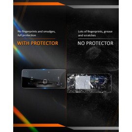 CDEFG 4PCS for 2025 Nissan Murano Screen Protector, 12.3 Inch Touchscreen + 12.3 Inch Instrument, 2025+ Murano (SV, SL, Platinum) Accessories Nano Film