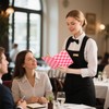 Server Books for Waitress, Cute Server Book with Zipper Pocket,