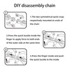 Bike Chain 116 Links 12 Speed Variable Speed Cycling Chain