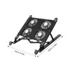 LABRIMP Laptop Cooling Pad with Fan Laptop Stand for Desk