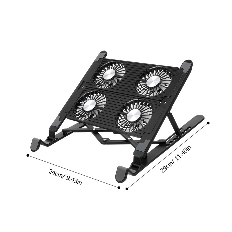 LABRIMP Laptop Cooling Pad with Fan Laptop Stand for Desk