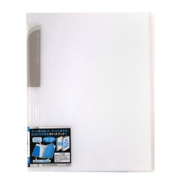 コクヨ(KOKUYO) ポケットブック ノビータ 固定式 表紙2ポケット 中8ポケット A4 透明 ラ-N210T