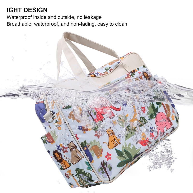 Mummy Messenger Bag Multifunctional Maternity Handbag Polyester Pregnant Women Diaper