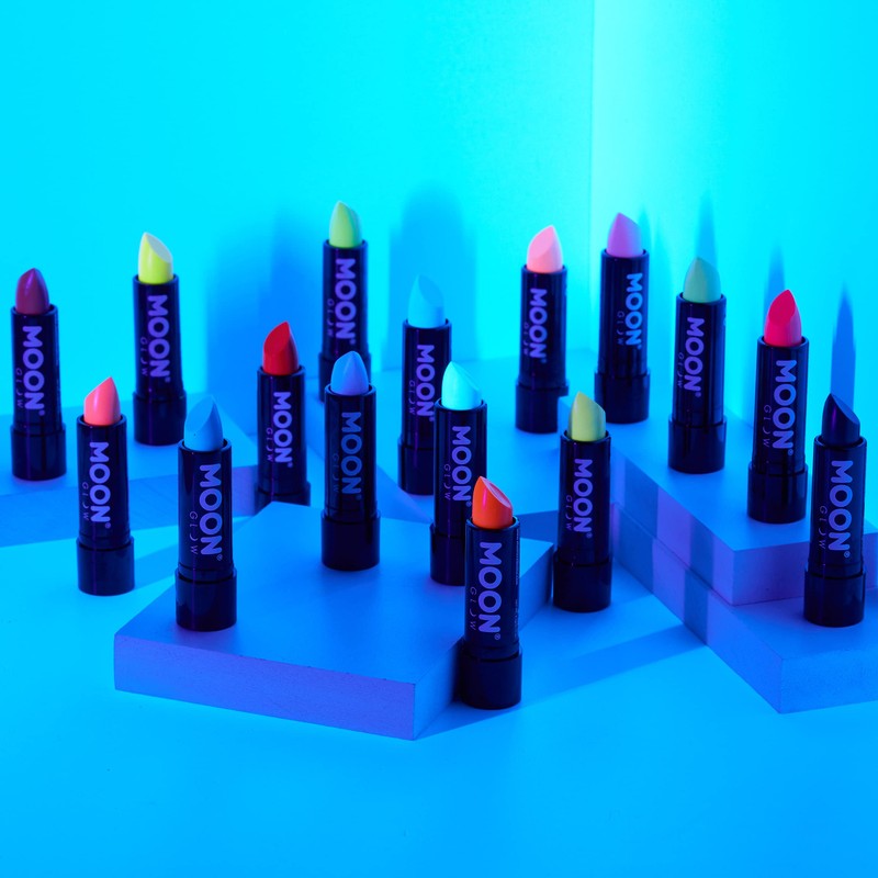 Moon Glow Neon UV Lipstick 4.5g Choose from 16 colours/A Spectacular