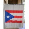 Unbranded Puerto Rican Flag Design Shower Curtain