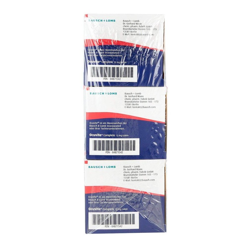 Ocuvite Complete 12 mg Lutein Capsules