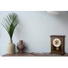 Bulova B1860 Vanderbilt Mantel Clock, Warm Walnut 12.25 x 9