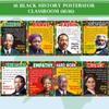 Adduster 16 Black History Posters - Juneteenth Decorations Black History