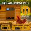 Okkobi Automatic Chicken Coop Door Solar Powered - LCD Display